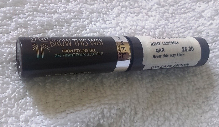 Rimmel Dark Brown Brow This Way Brow Styling Gel Review