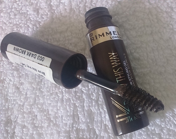 Rimmel Dark Brown Brow This Way Brow Styling Gel Review4