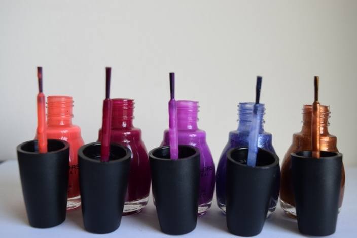 Sinful Colors nail polishes