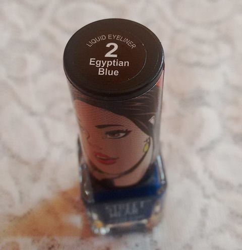 Street Wear Color Rich Liquid Eyeliner Egyptian Blue Review (6)