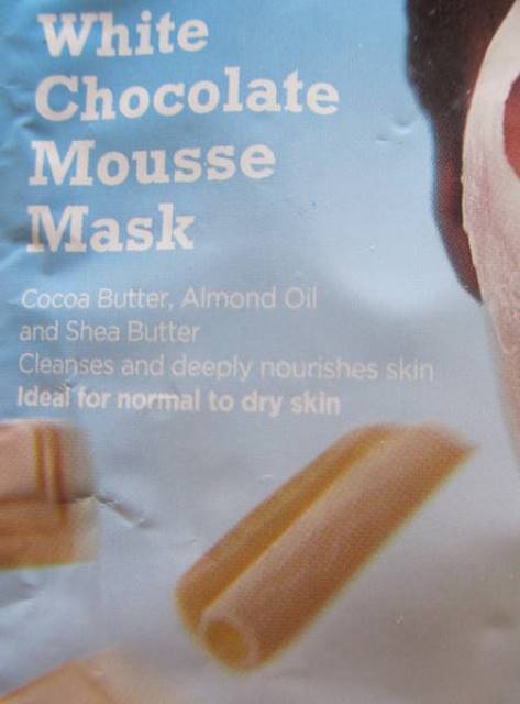 Superdrug White Chocolate Mousse Mask  (9)