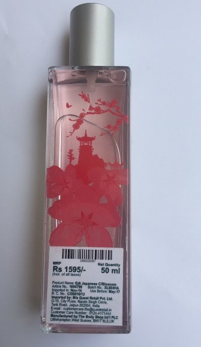 The Body Shop Japanese Cherry Blossom Eau De Toilette Review1