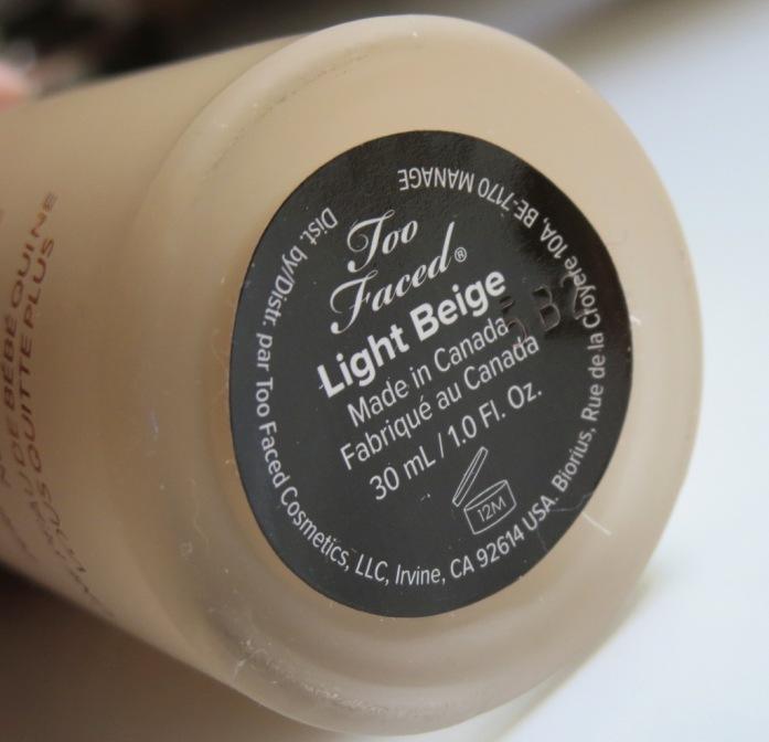 Too Faced Born This Way Undetectable Medium-to-Full Coverage Foundation Review3