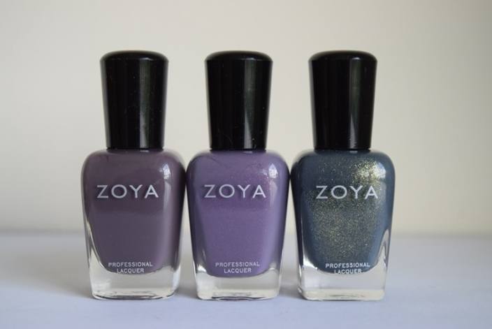 Zoya Professional Nail Lacquer - Petra, Lotus, Yuna