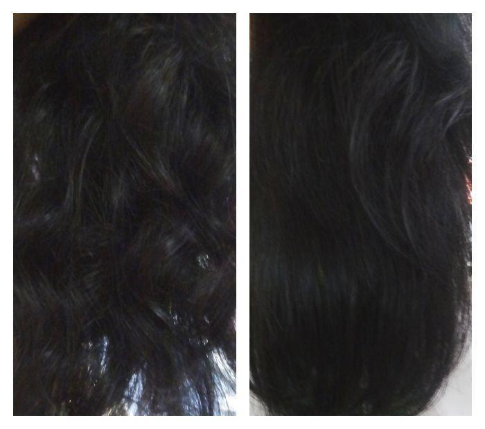 Philips Kerashine Hair Straightener HP8316 before after