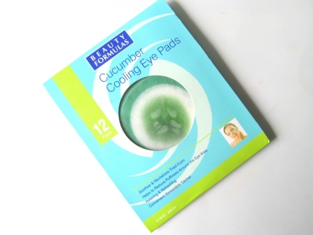 Beauty Formulas Cucumber Cooling Eye Pads 5