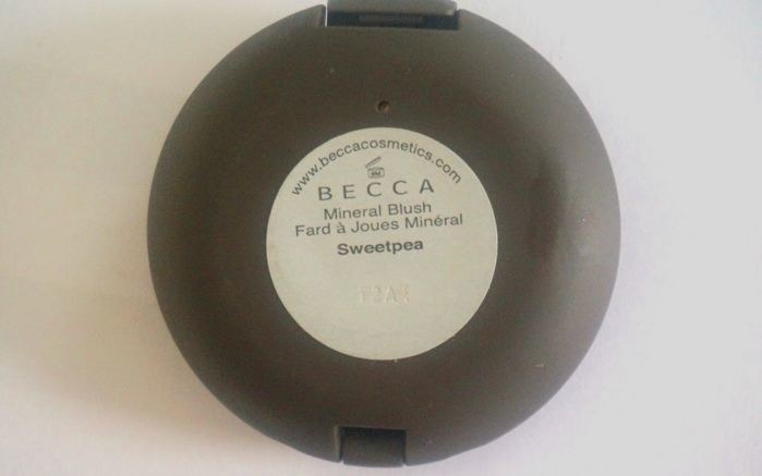 Becca Sweet Pea Mineral Blush Review1