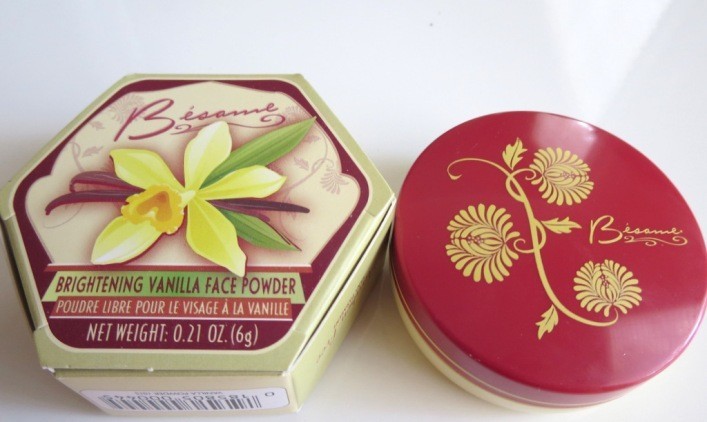 Besame Cosmetics Brightening Vanilla Face Powder