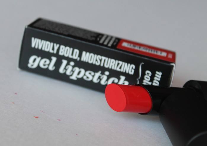 Buxom Matte Wildfire Big and Sexy Bold Gel Lipstick Review4