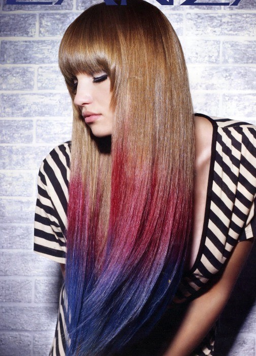 How to Use Colored Hair Chalks, Tips and Tricks