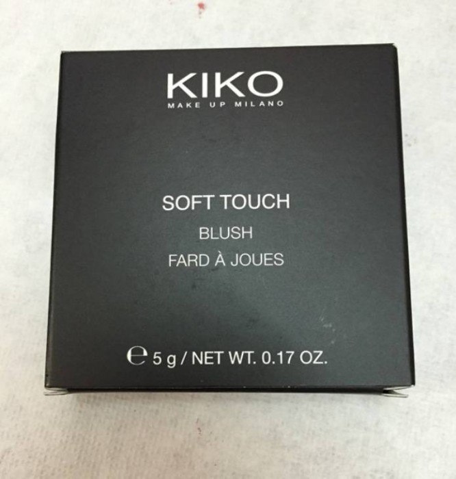 KIKO #104 Pastel Pink Soft Touch Blush Review1