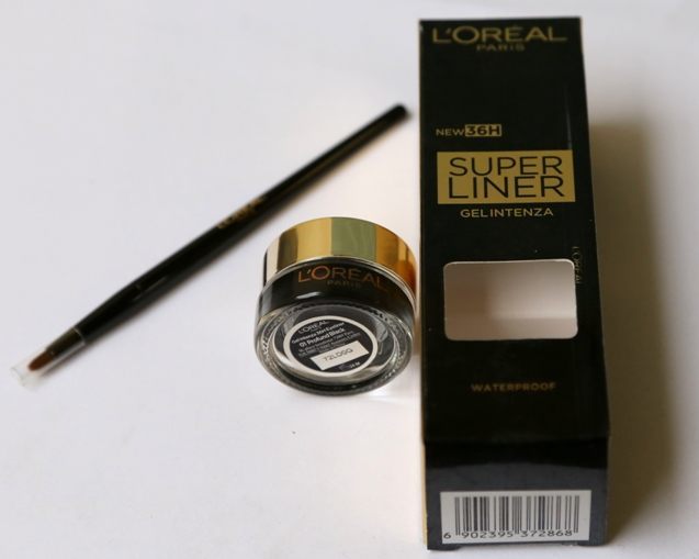 L'Oreal Paris 36H Super Liner Profound Black Gel Intenza Eyeliner 5