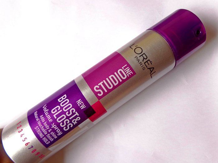 L'Oreal Paris Studio Line Boost and Gloss Volume Spray Review