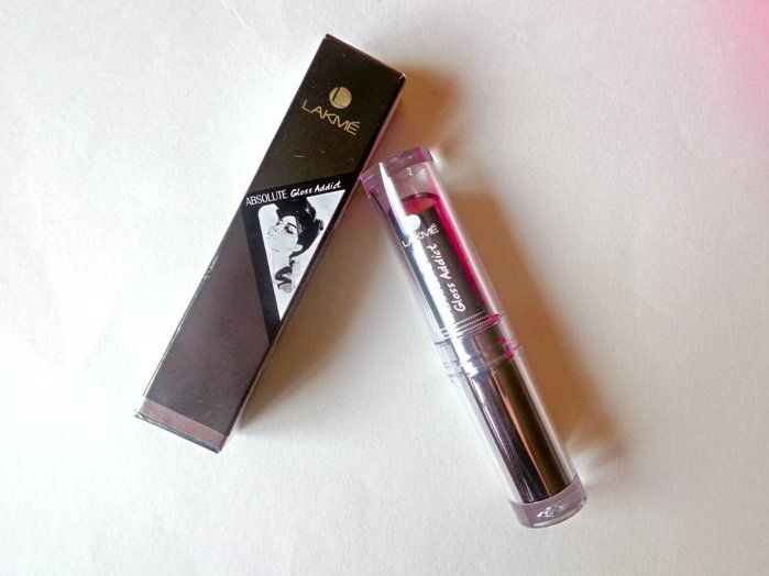 Lakme Absolute Berry Crush Gloss Addict Lipstick Review