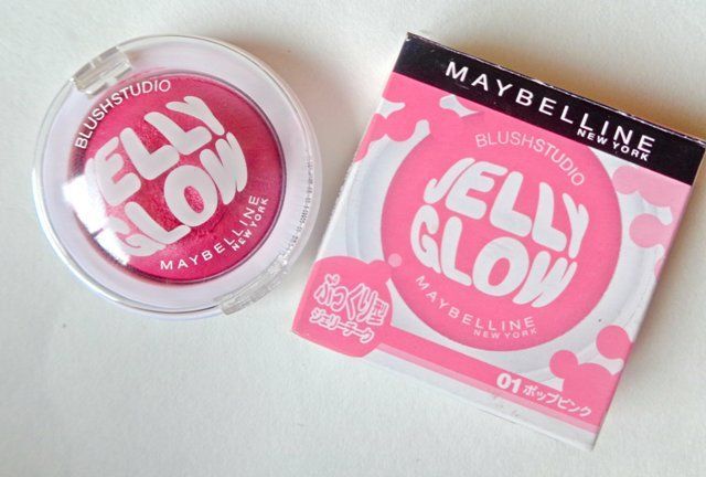 Maybelline #01 Pop Pink Blush Studio Jelly Glow Blush 3