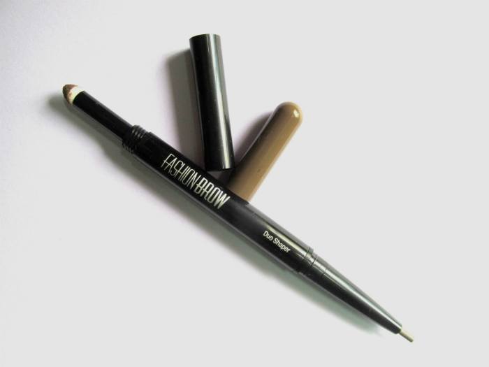 Maybelline Fashion Brow Duo Shaper Pencil Brown Review