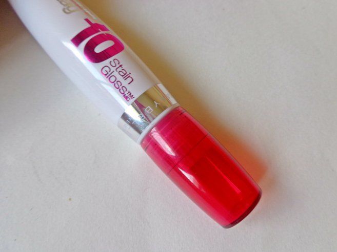 Maybelline Superstay 10 hr Stain Gloss Refreshing Red
