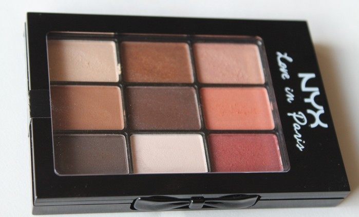 NYX Merci Beaucoup Love In Paris Eye Shadow Palette Review10