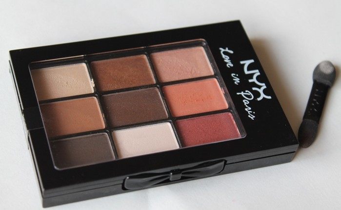 NYX Merci Beaucoup Love In Paris Eye Shadow Palette Review11