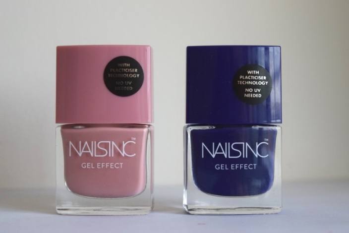 Nails Inc Gel Effect Nail Polish Uptown and Old Bond Street