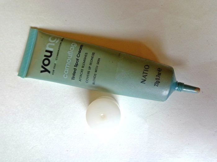 Natio Young Camouflage Tinted Spot Cream Review2