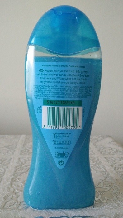 Palmolive Aroma Moments Feel The Massage Gently Exfoliating Shower Gel Review1