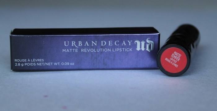 Urban Decay Matte Temper Matte Revolution Lipstick Review2