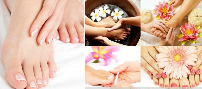 pedicure for feet