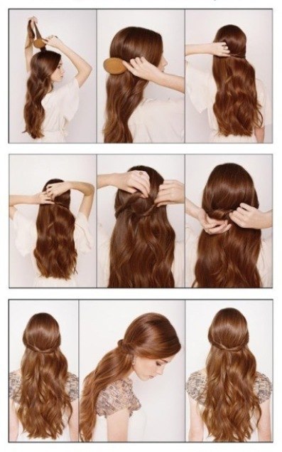 10 Awesome Hairstyles For Lazy Girls 04