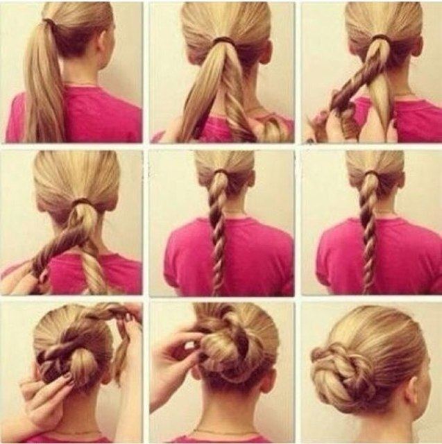 10 Awesome Hairstyles For Lazy Girls 7