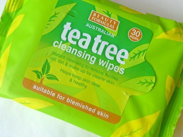 Beauty Formulas Australian Tea Tree Cleansing Wipes Review1