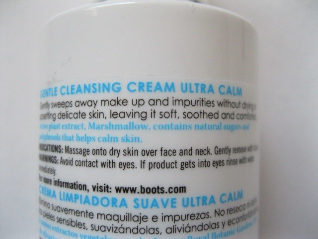 Boots Botanics Ultra Calm Gentle Cleansing Cream