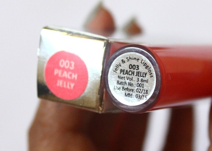 Colorbar peach jelly lip gloss
