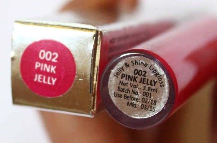 Colorbar Pink Jelly Lip Gloss