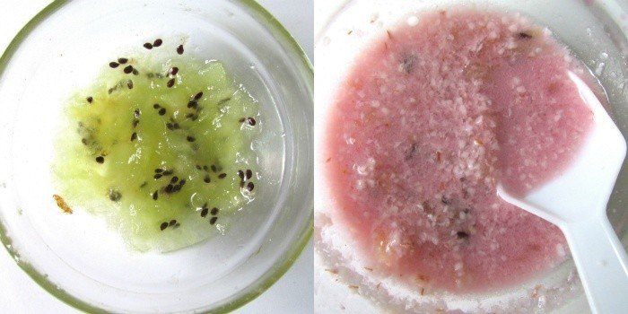 DIY Face Mask with Kiwi and Pomegranate for Radiant Skin3