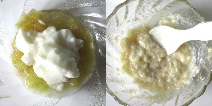 DIY Green Apple and Banana Face Mask for Problem-Free Skin3
