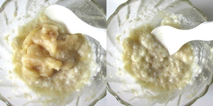 DIY Green Apple and Banana Face Mask for Problem-Free Skin5