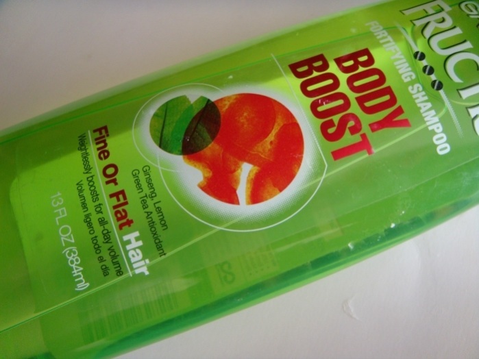 Garnier Fructis Body Boost Fortifying Shampoo Review5