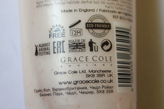 Grace Cole Boutique Vanilla Blush and Peony Radiance Body Scrub