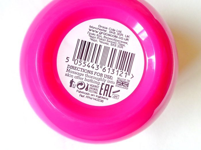 Grace Cole Watermelon and Pink Grapefruit Body Butter Review3