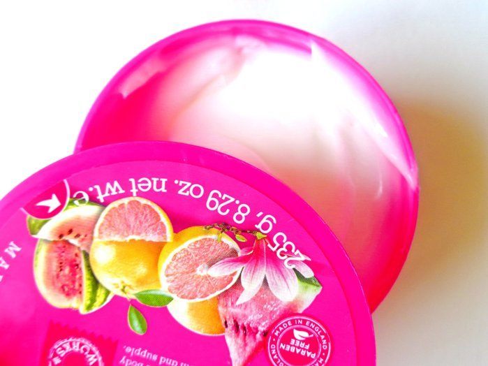 Grace Cole Watermelon and Pink Grapefruit Body Butter Review4