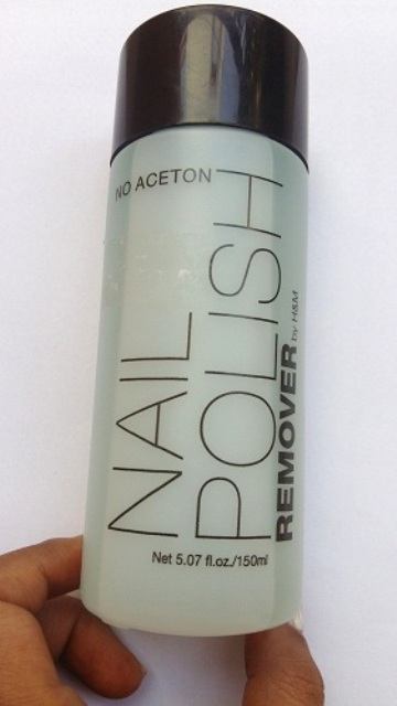 H&M No Acetone Nail Polish Remover Review