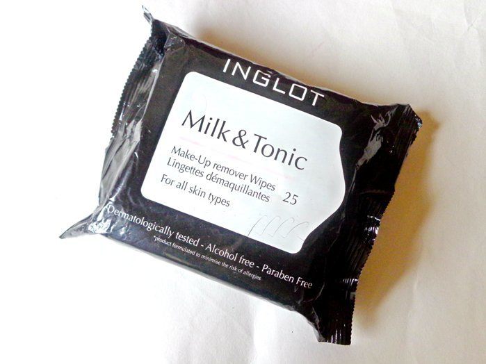 Inglot Milk and Tonic Make-Up Remover Wipes Review