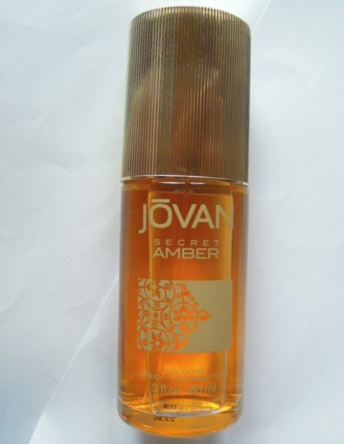 Jovan Secret Amber Cologne Spray