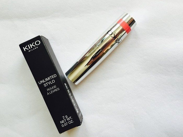 KIKO #02 Pearly Vintage Rose Unlimited Stylo Long-Lasting Lipstick Review5