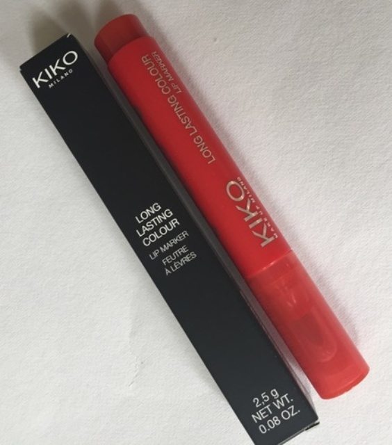 KIKO 105 True Red Long Lasting Colour Lip Marker 4