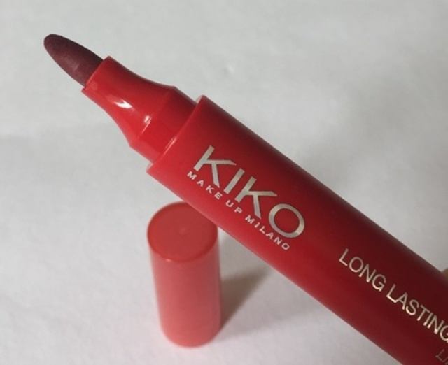KIKO 105 True Red Long Lasting Colour Lip Marker 5