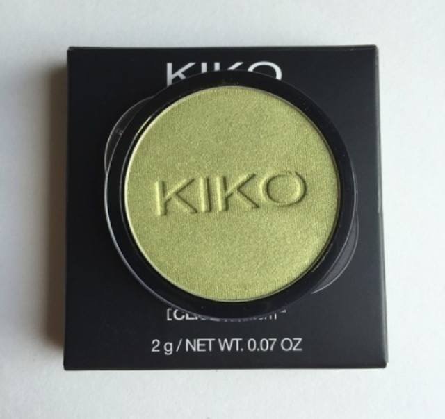 Kiko #259 Golden Green Infinity Eyeshadow 4