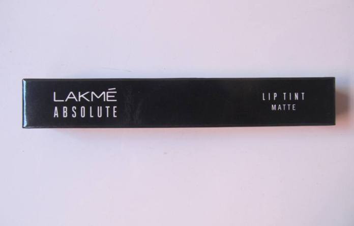Lakme Absolute Victorian Rose Lip Tint Matte Review, Swatches