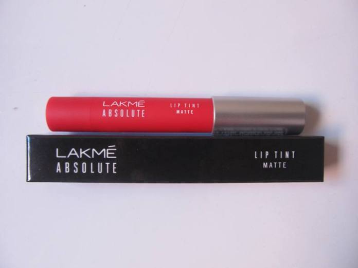 Lakme Absolute Victorian Rose Lip Tint Matte Review, Swatches3